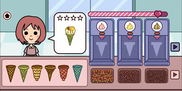 经营冰淇淋店铺游戏