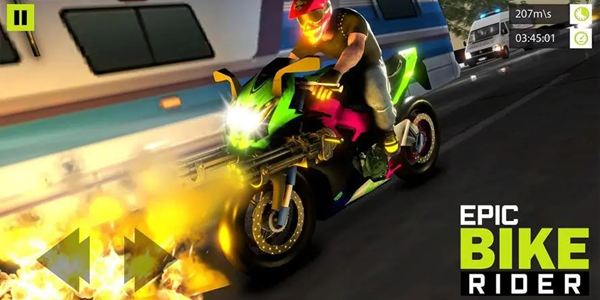 超火的公路摩托车系列游戏分享