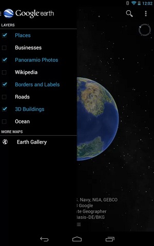 谷歌地球手机版截图